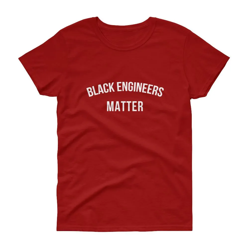 Black Engineers Matter - Women's short sleeve t-shirt