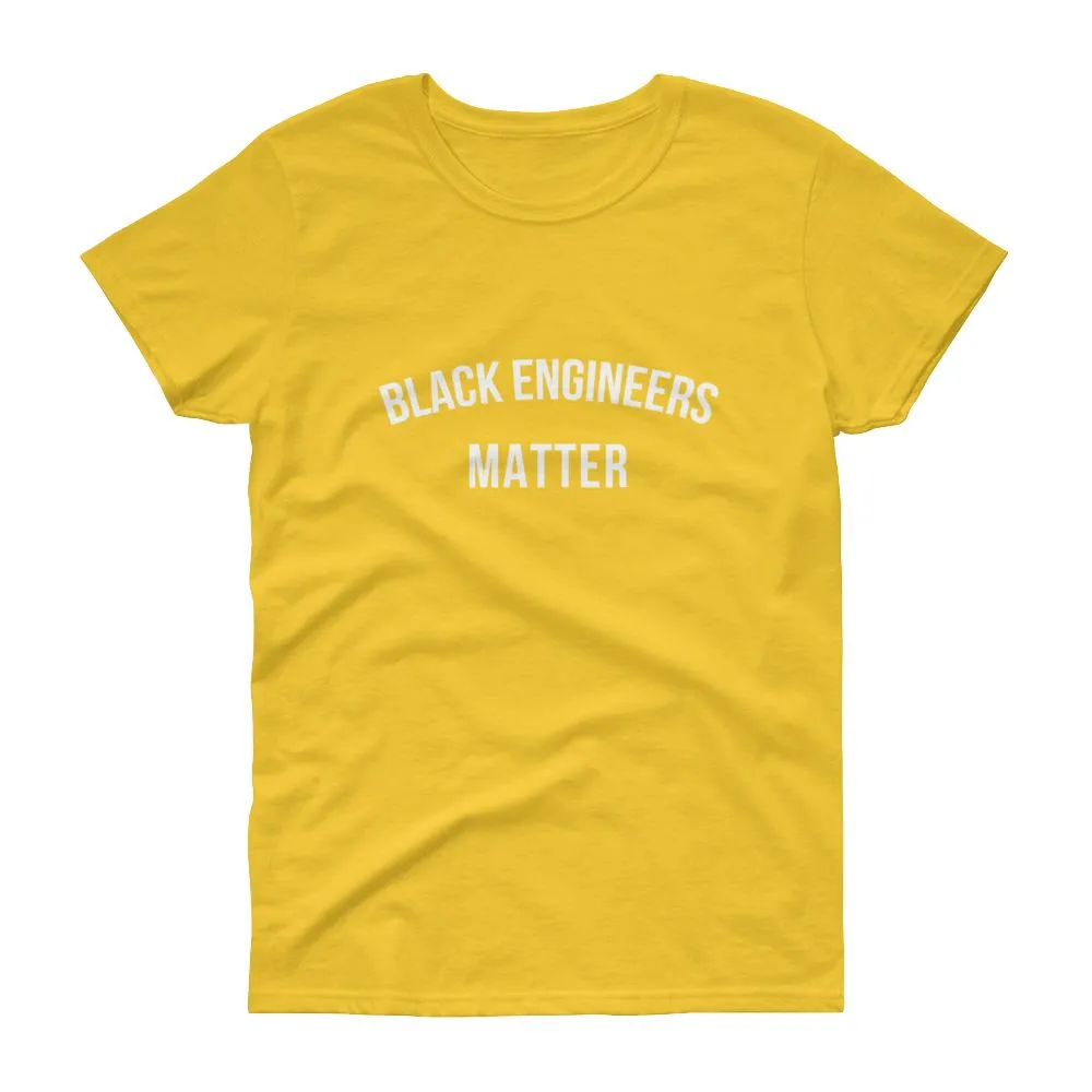 Black Engineers Matter - Women's short sleeve t-shirt