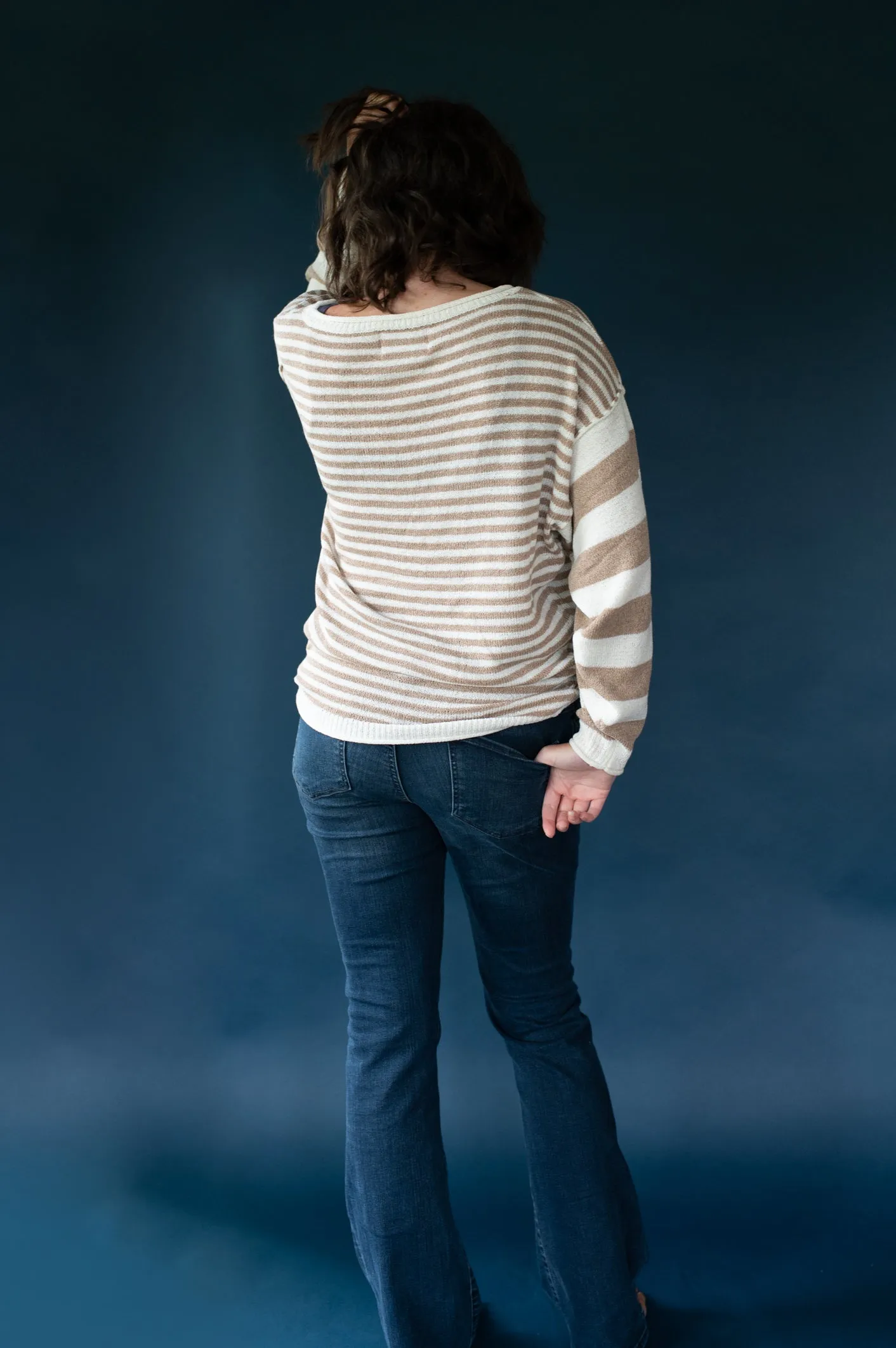 Camille Striped Sweater