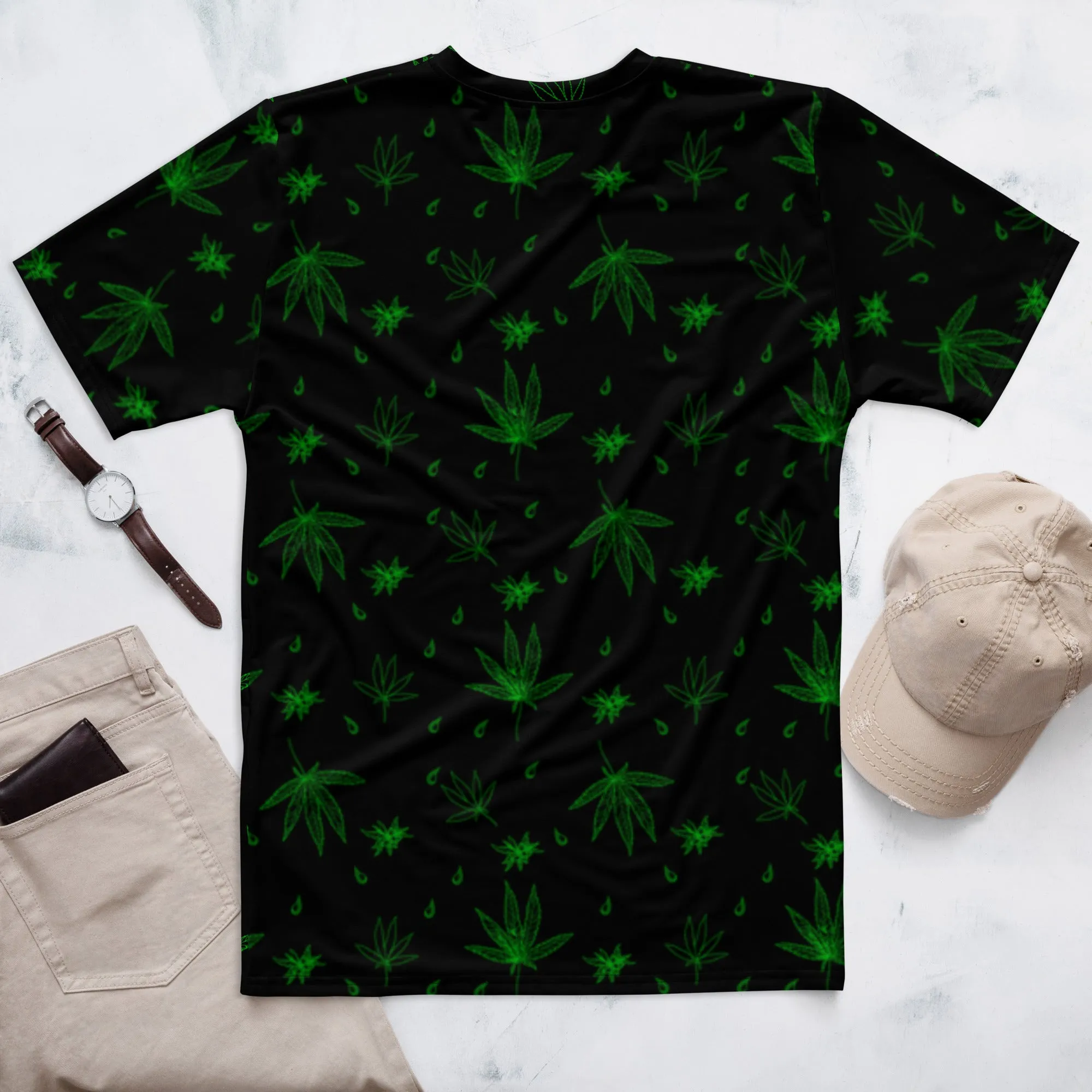 Cannabis Print All Over Print t-shirt