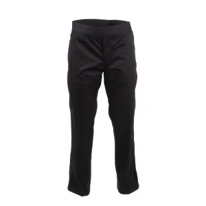 Chef Works Men's Lightweight Slim Trouser Black Size XL