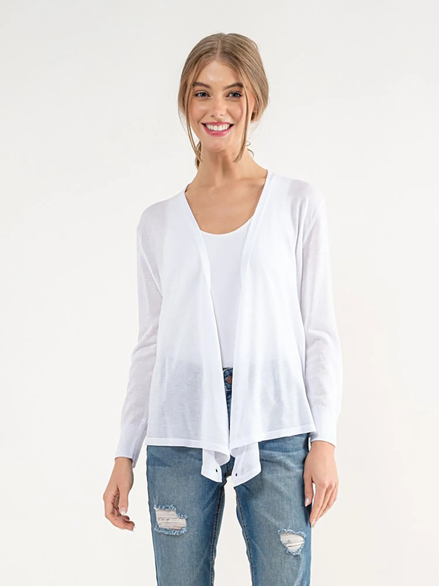 Cielo Wrap Lightweight Cardigan