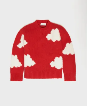 Cloud Sweater - Flamma/Cloud