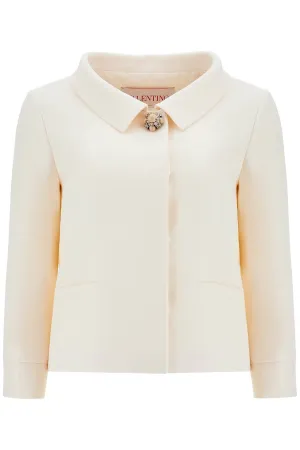 Crepe Couture Tailored Blazer