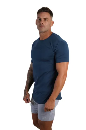 Dynamic tee - Midnight blue