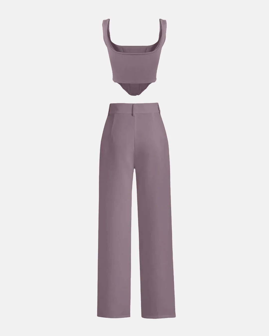 Elderberry Corset Style Top With Trouser