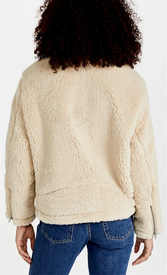 Free People So Cozy Slouchy Moto Jacket