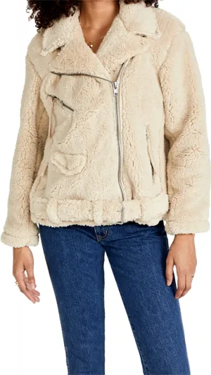 Free People So Cozy Slouchy Moto Jacket