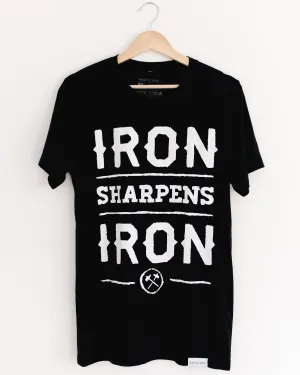 Iron Sharpens Iron Black Tee