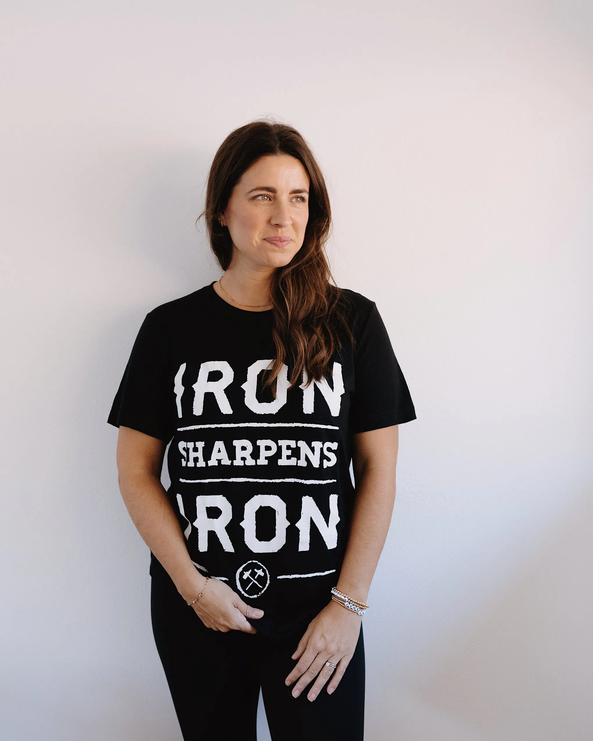 Iron Sharpens Iron Black Tee