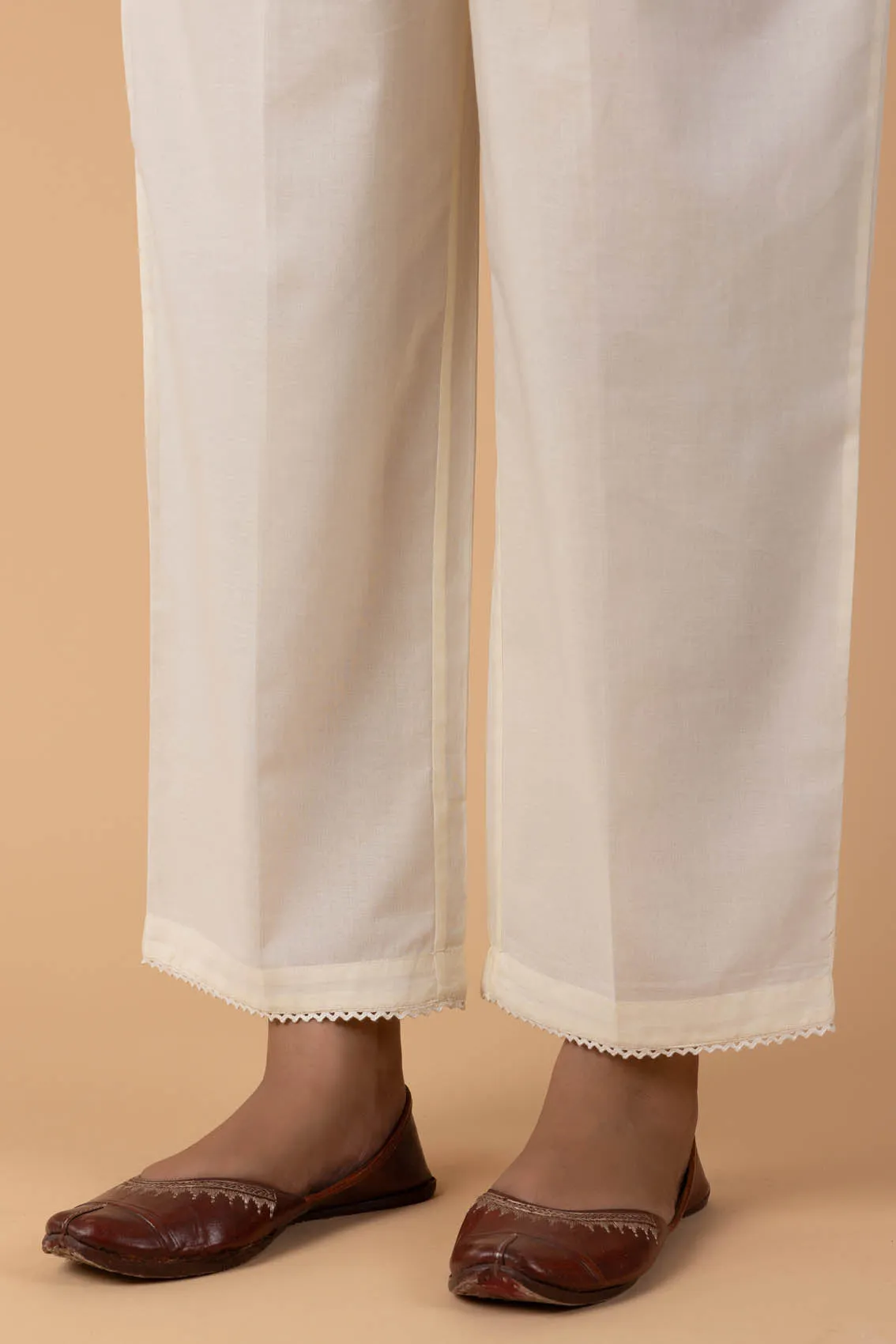 Ivory Trousers