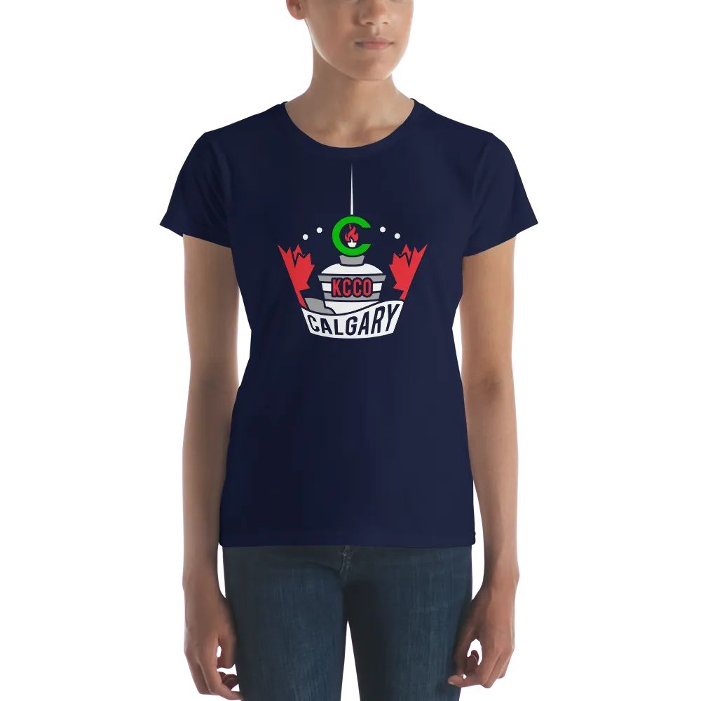 KCCO Calgary Logo Ladies Tee