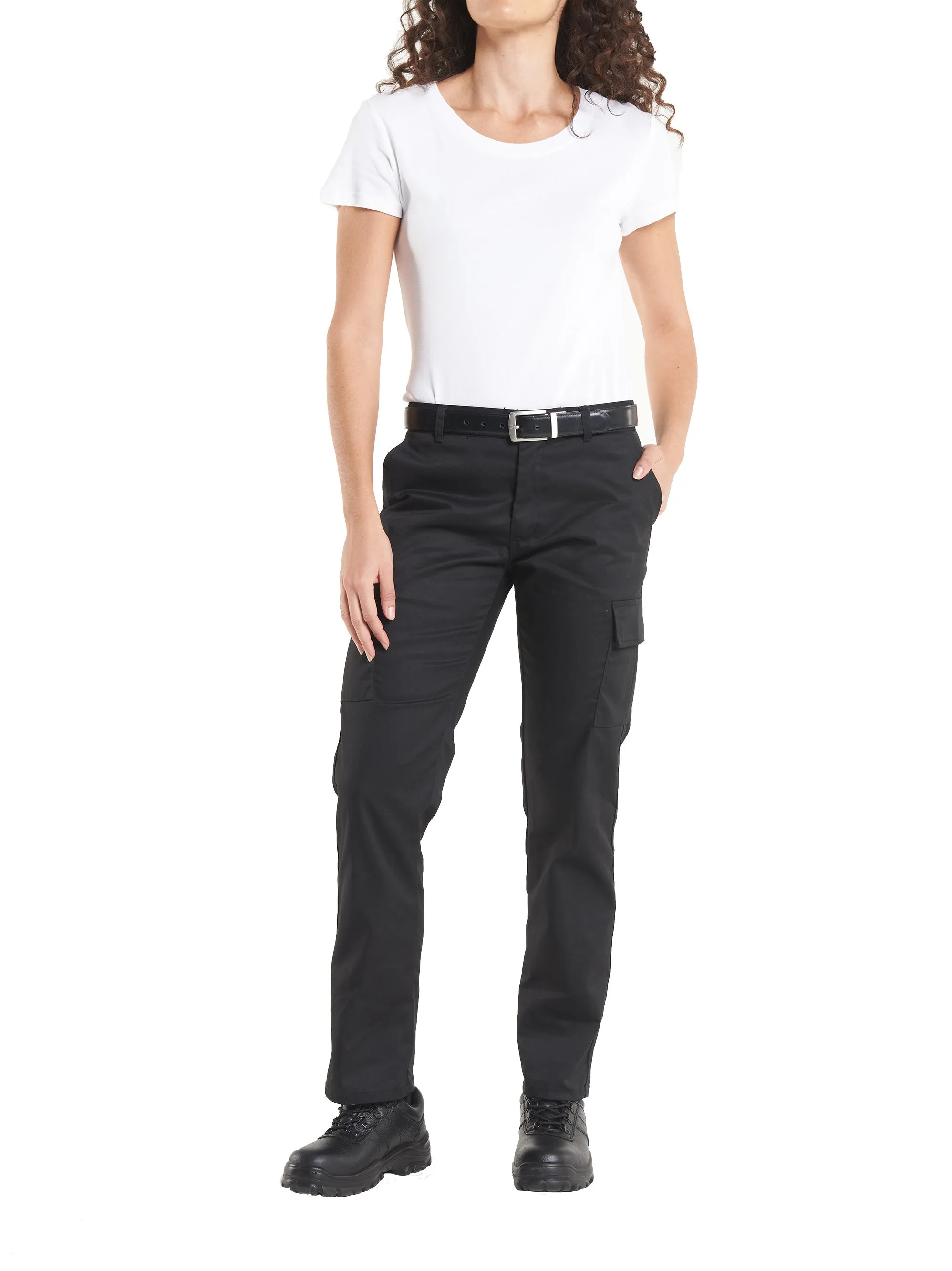 Ladies Cargo Trousers | Navy