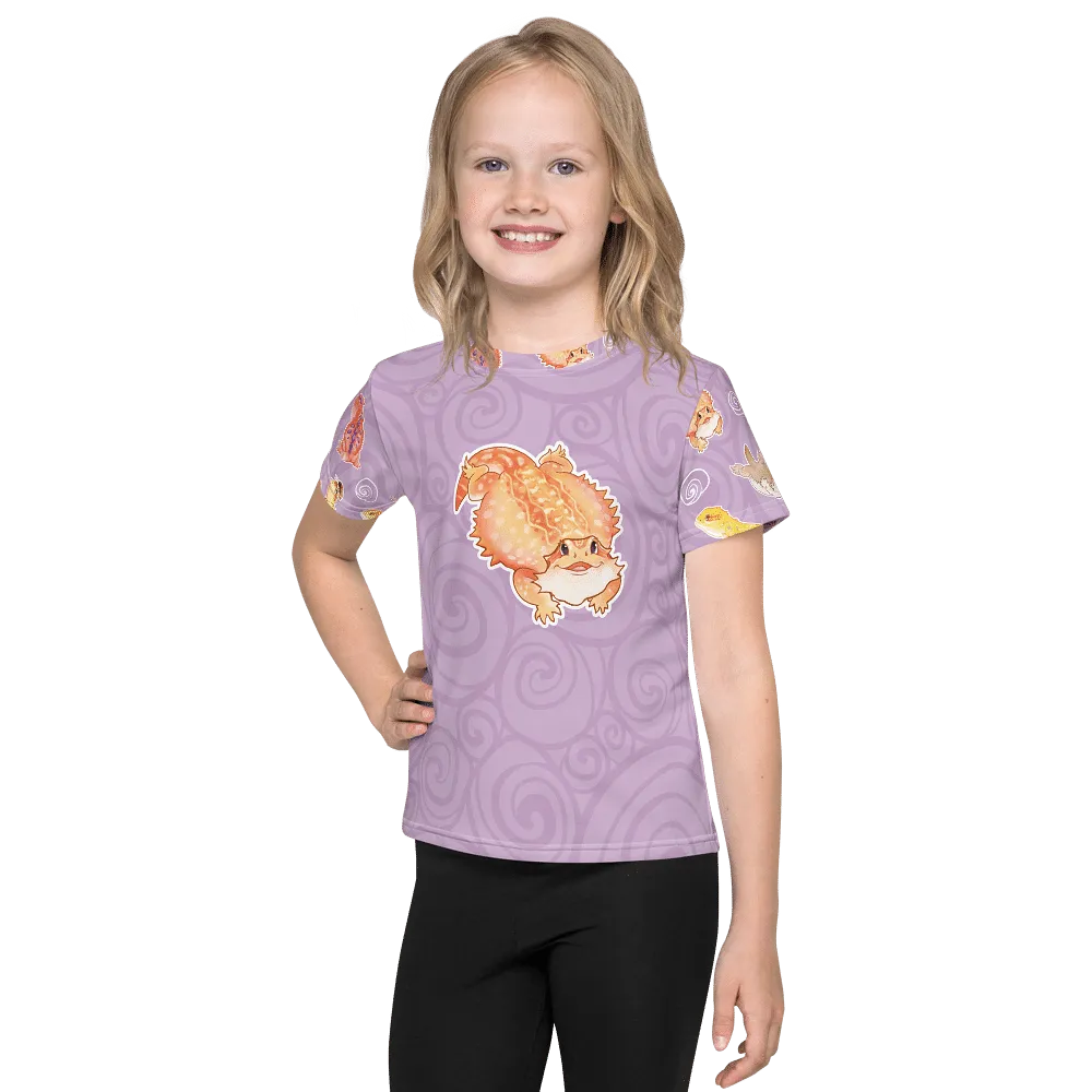 Little Kids Many Beardies, Cute Bearded Dragon Lizard Tee