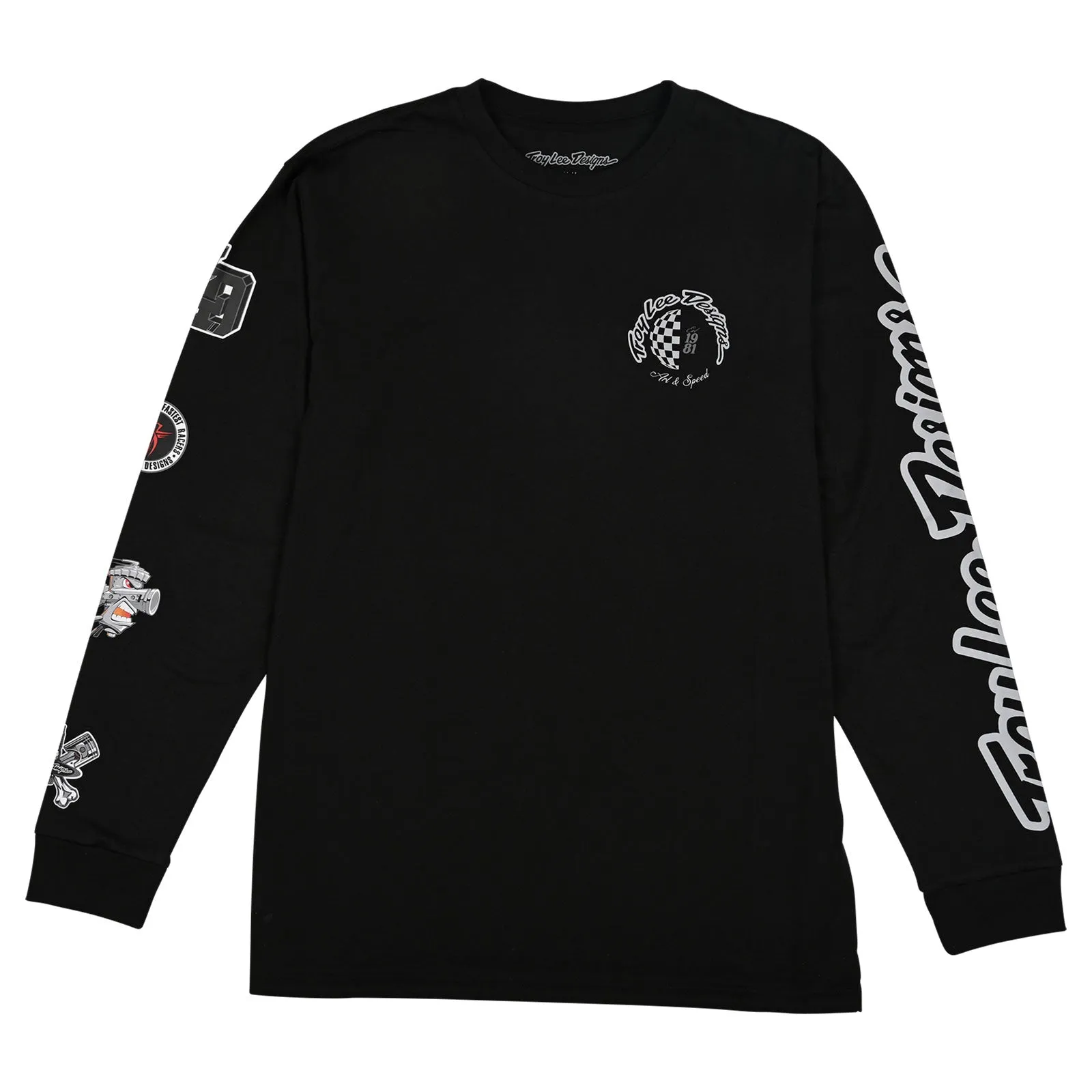 Long Sleeve Tee Worldwide Black