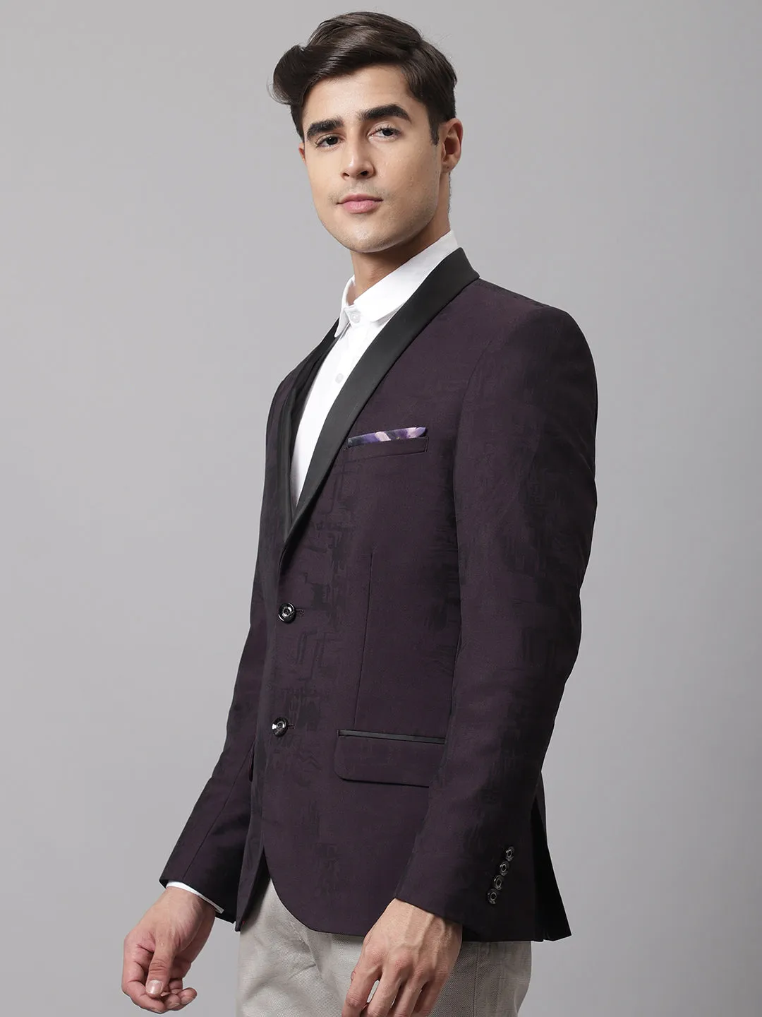 Men Wine Party Blazer