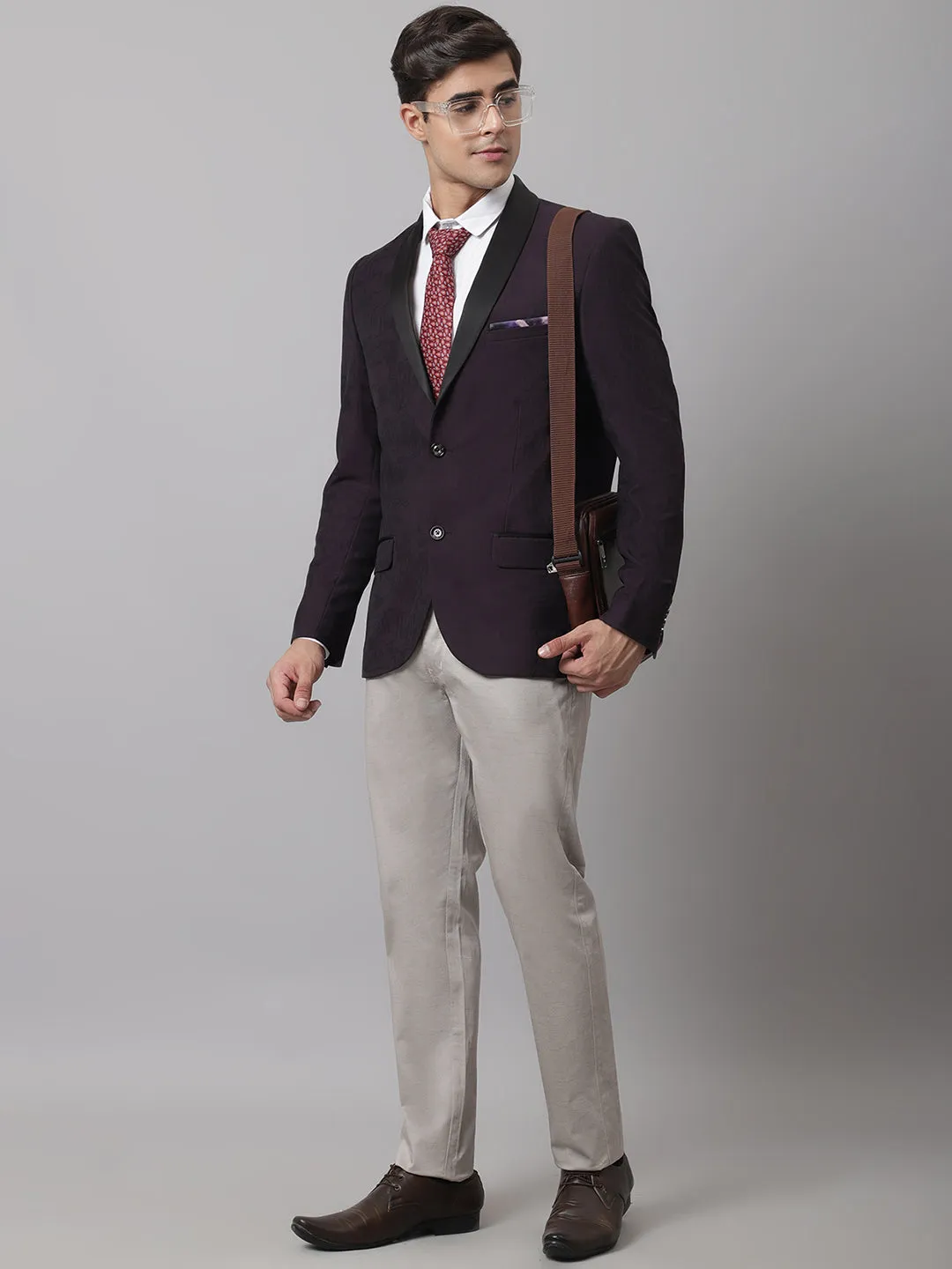 Men Wine Party Blazer