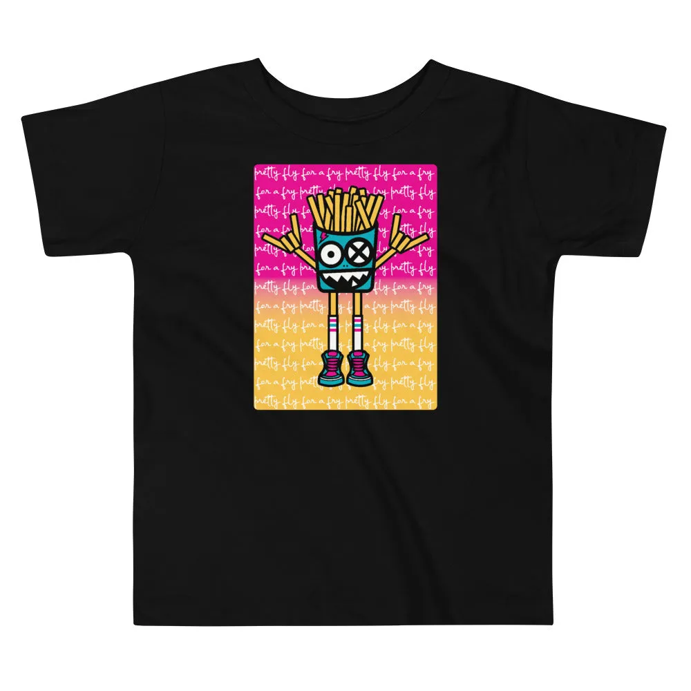 Mister French Fry Head Toddler Tee