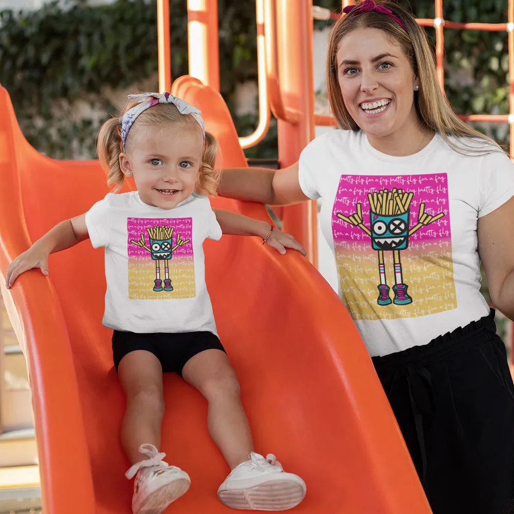 Mister French Fry Head Toddler Tee