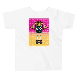 Mister French Fry Head Toddler Tee