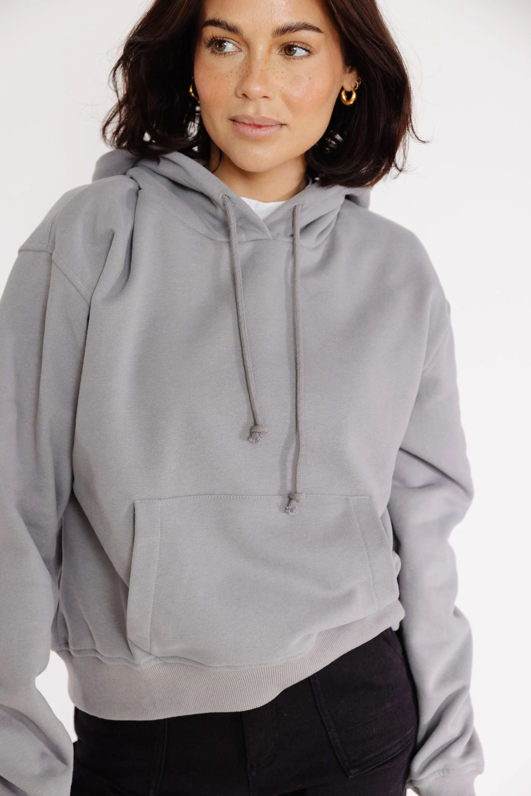 Monterey Hoodie Sweatshirt in M. Grey