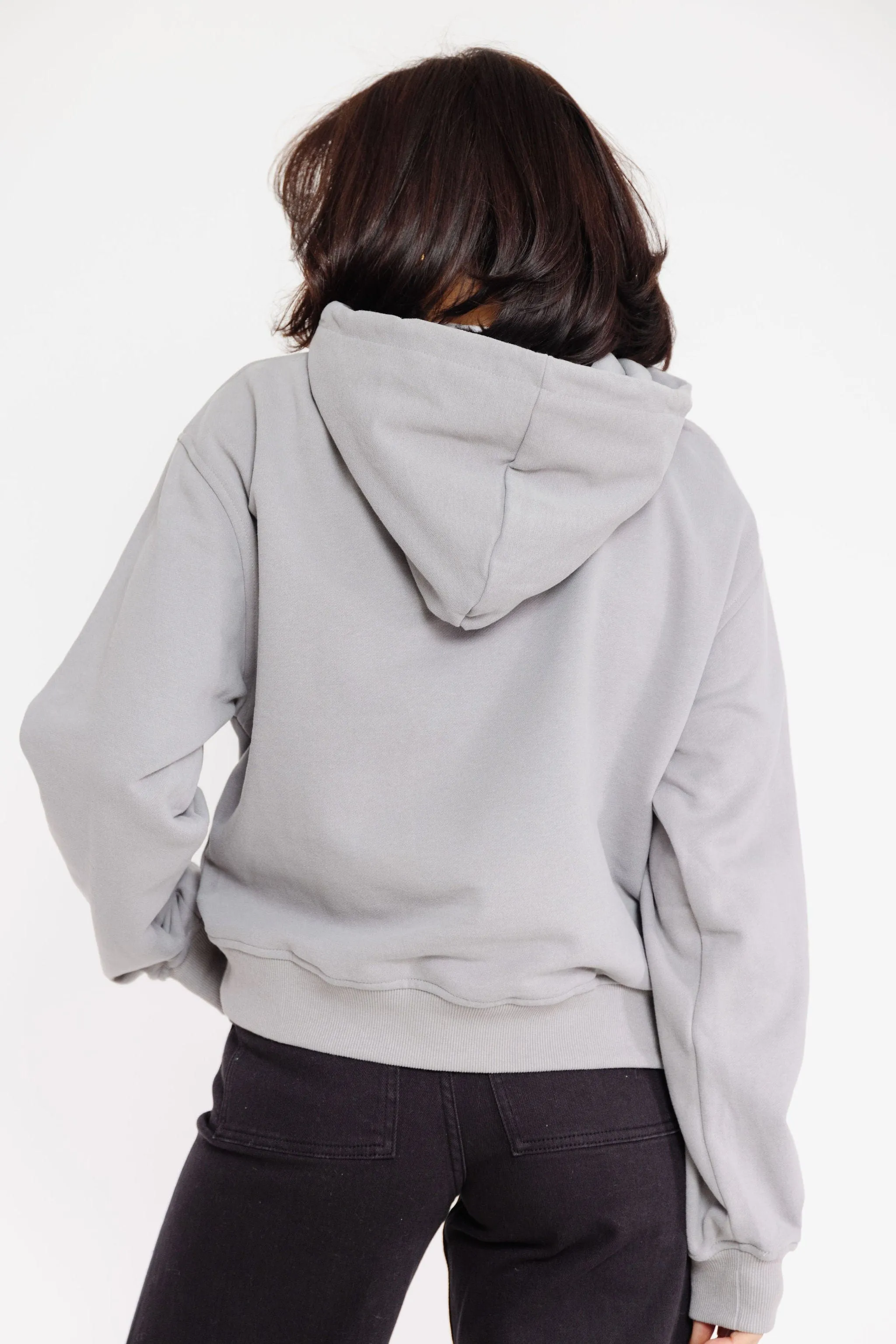 Monterey Hoodie Sweatshirt in M. Grey