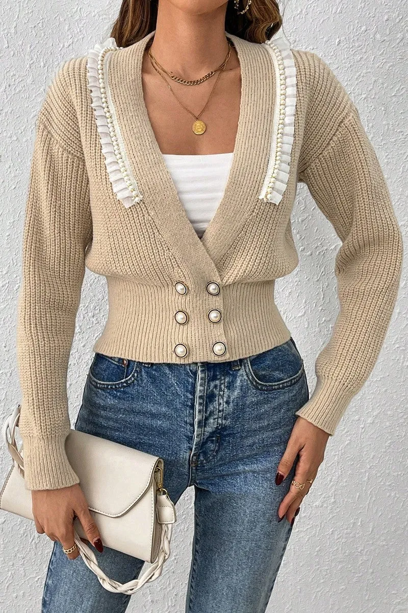 Pearl Luxe Knit Top