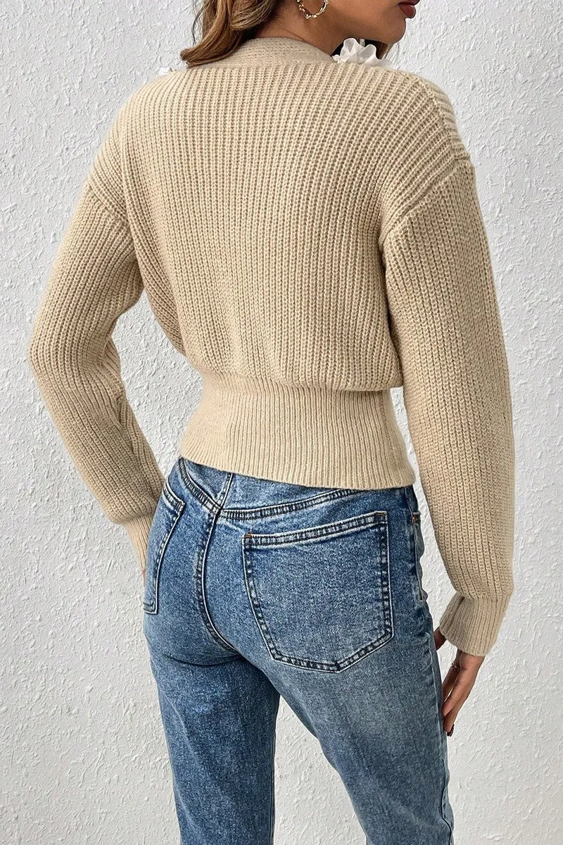 Pearl Luxe Knit Top