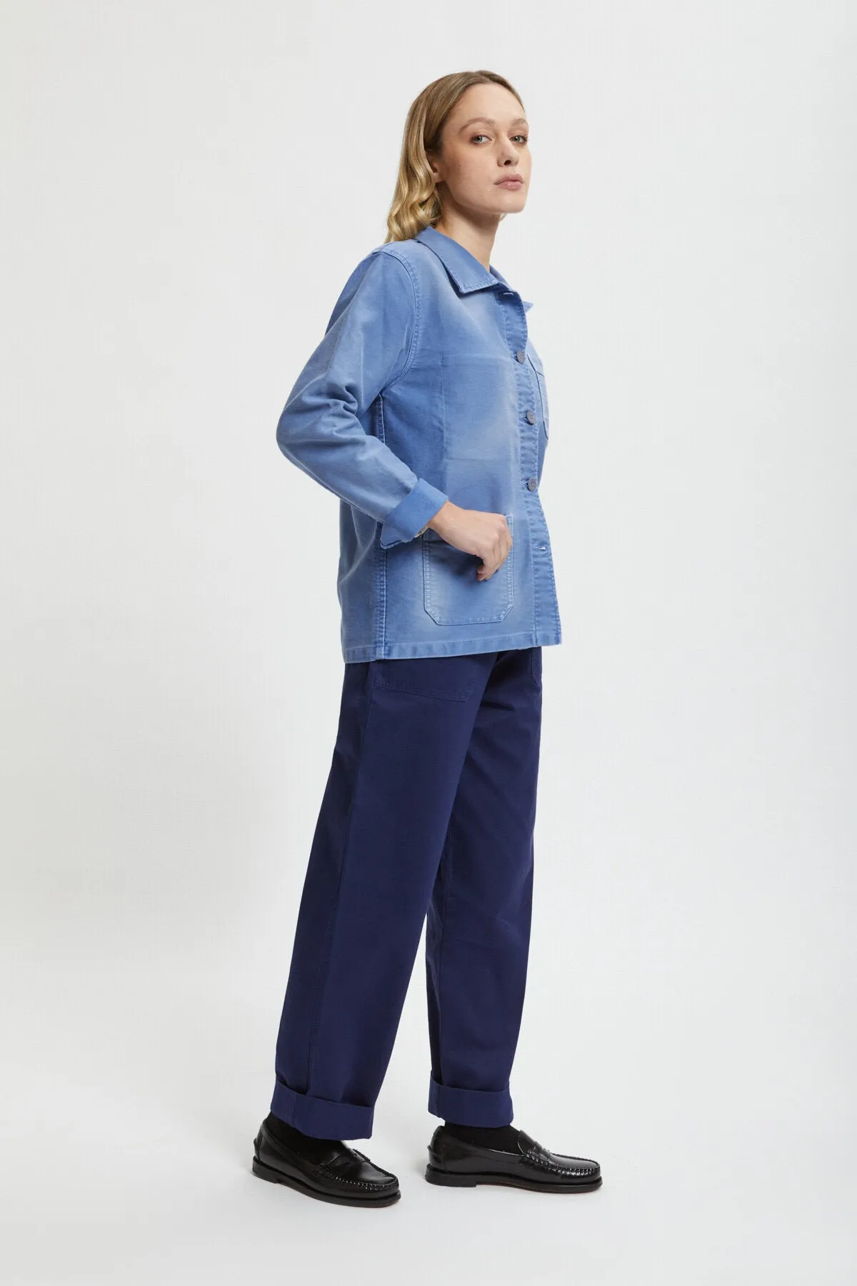 Pia Gabardine Work Trousers