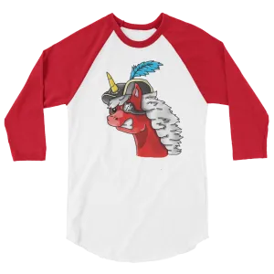 Pirate Unicorn Baseball Tee