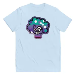 Polka Puff Galaxy Youth Tee Light Blue