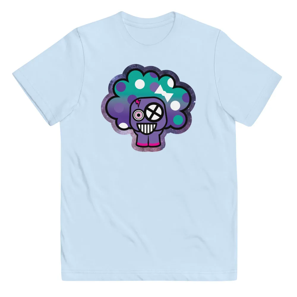 Polka Puff Galaxy Youth Tee Light Blue