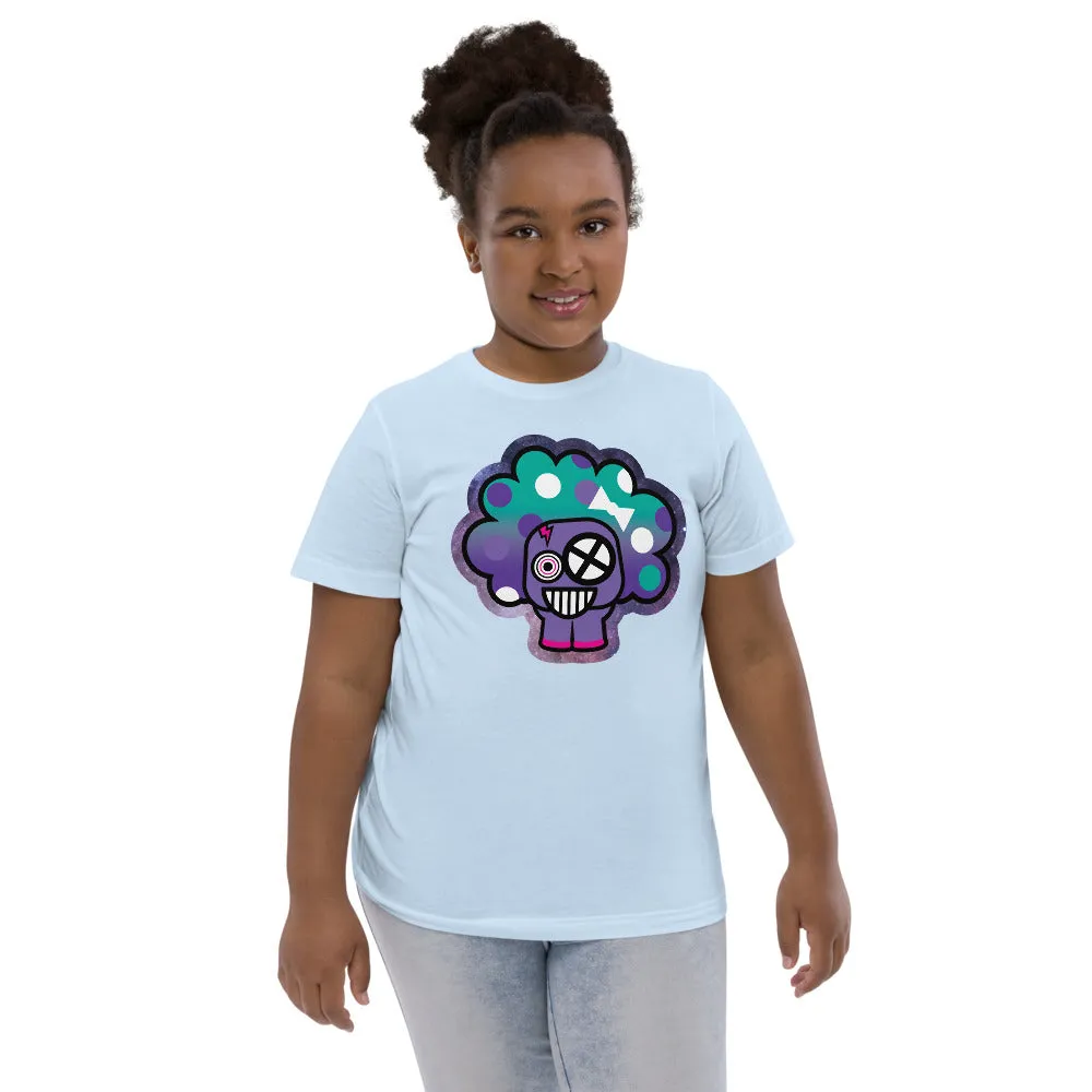 Polka Puff Galaxy Youth Tee Light Blue