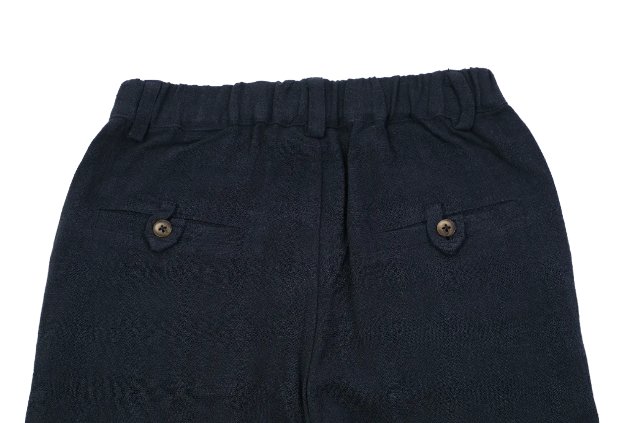 Qado Trousers | Faded Marine