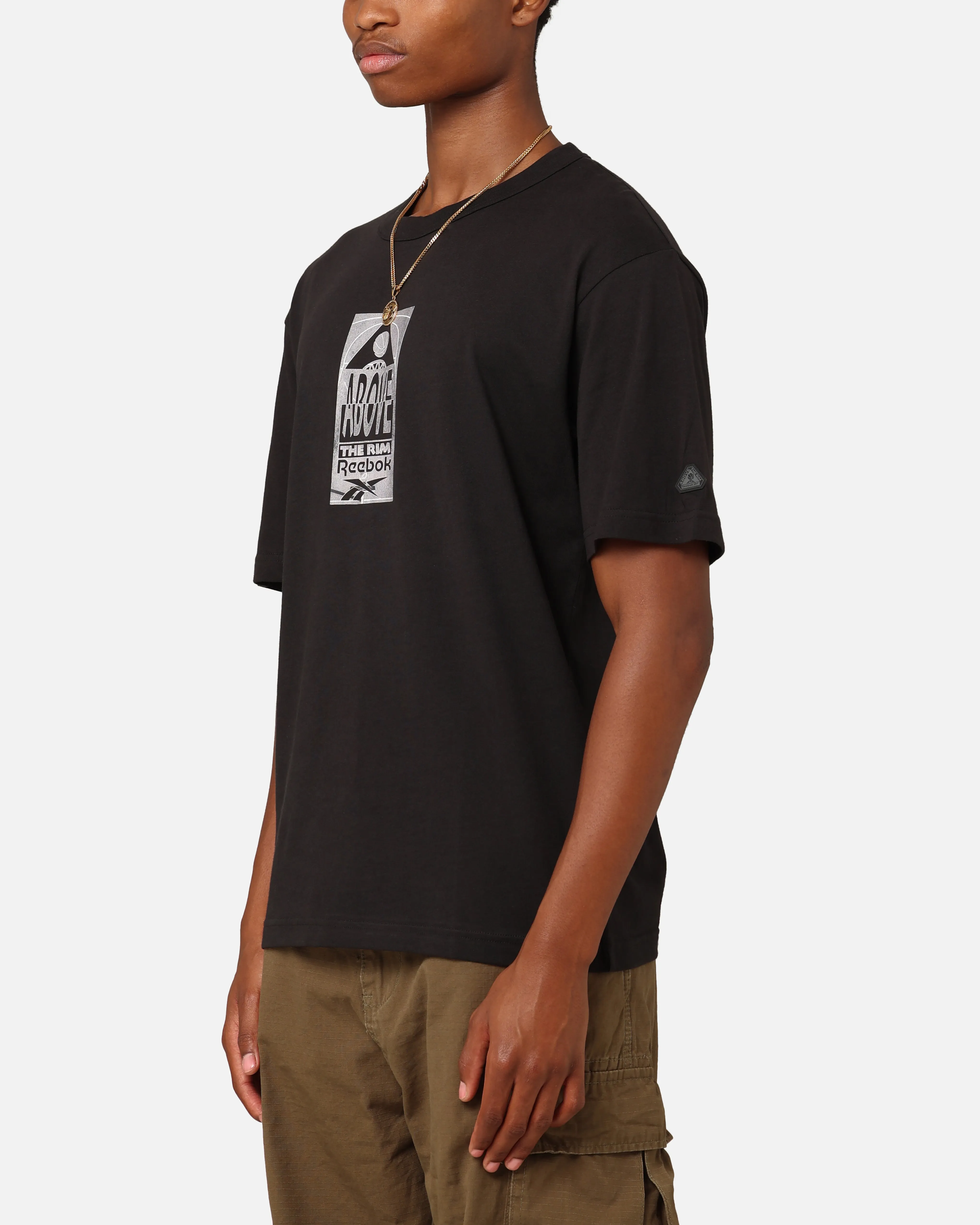 Reebok Above The Rim Graphic T-Shirt Black