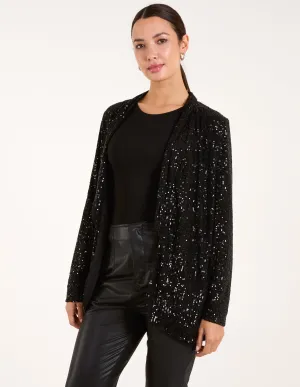 Sequin Waterfall Cardigan