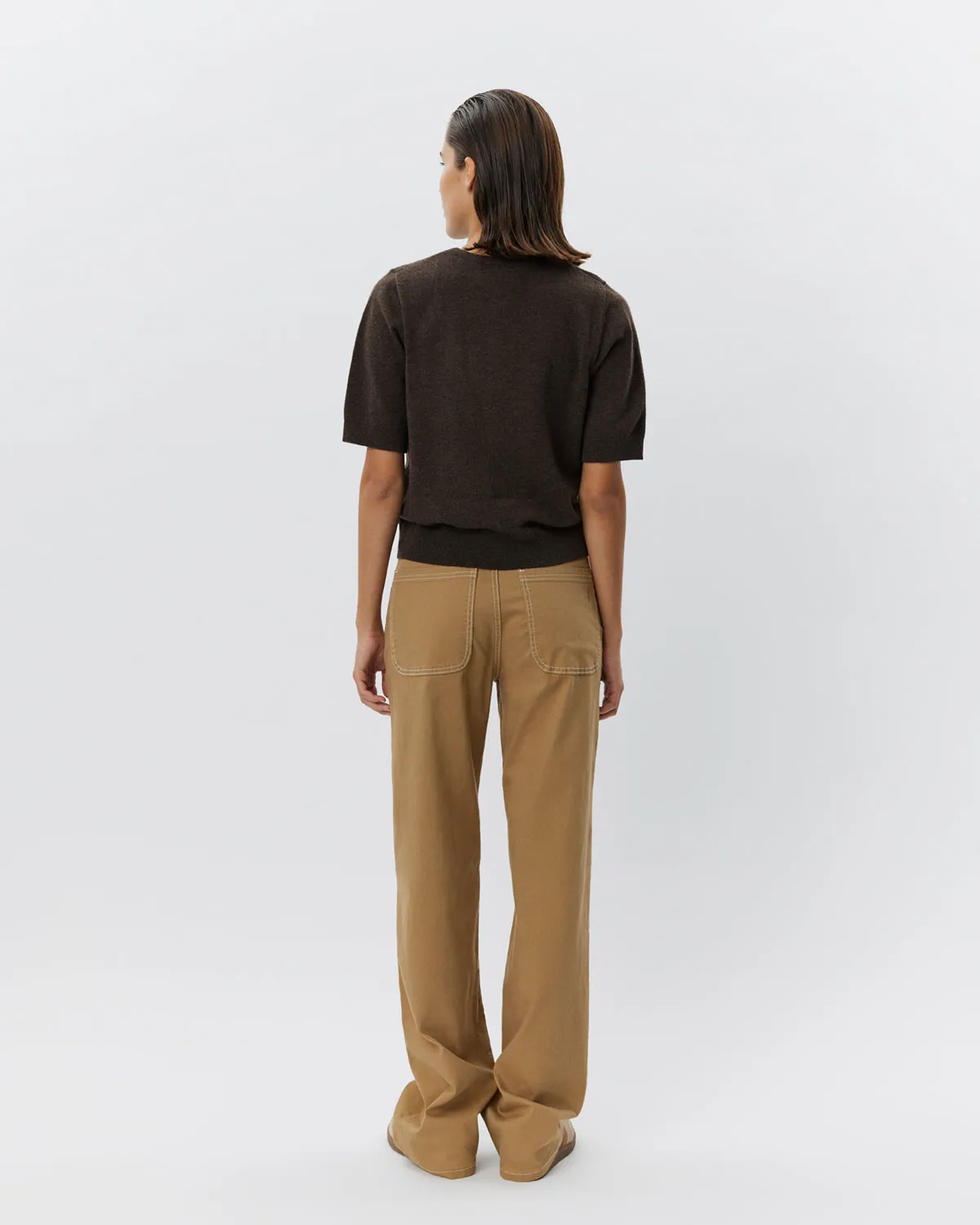 SIENNASW TROUSERS - Camel