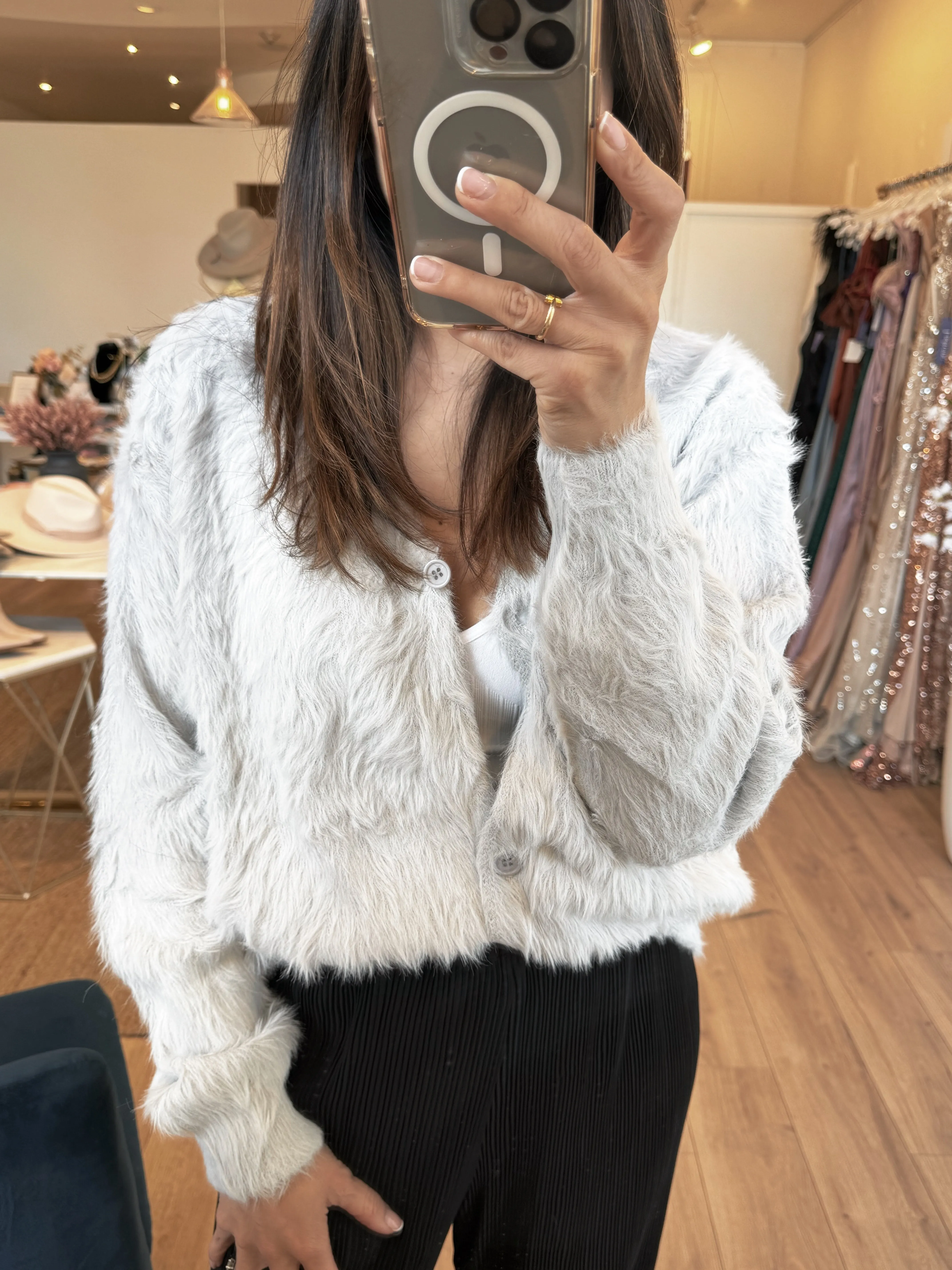 Teddy Cardigan