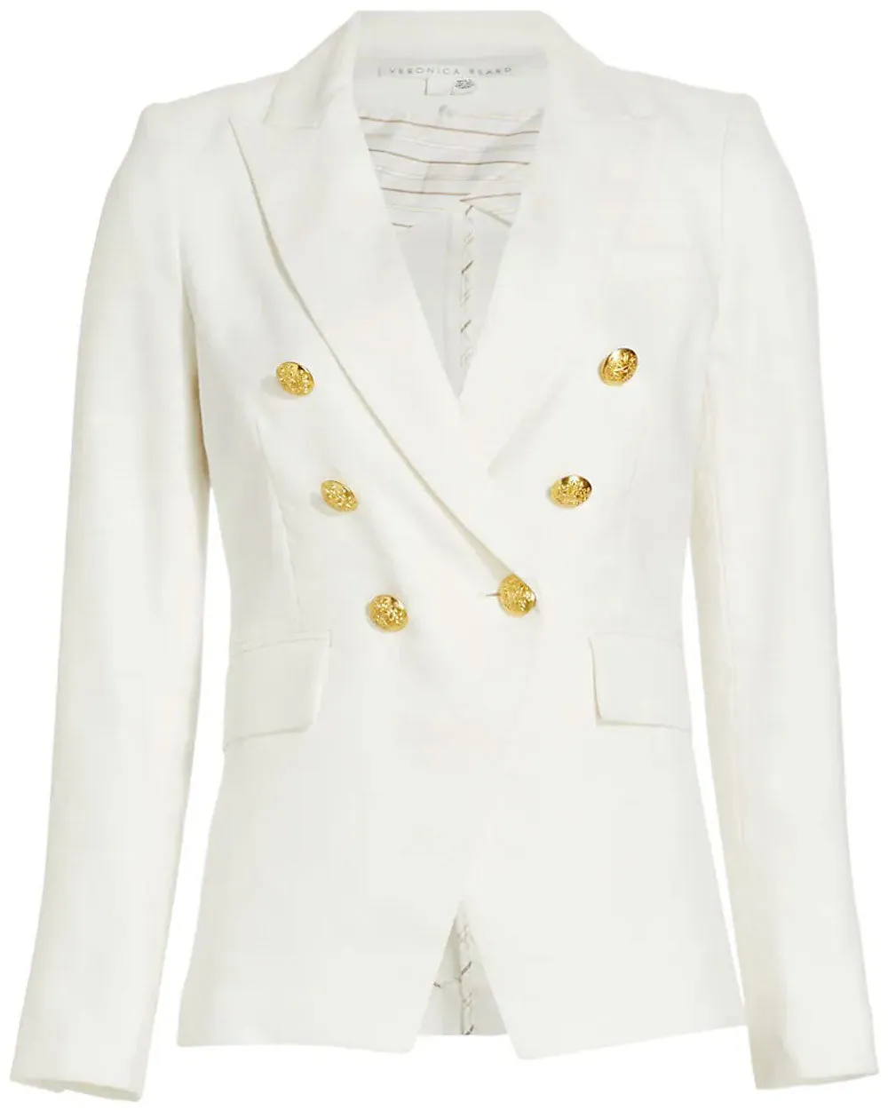 White Clifton Dickey Jacket